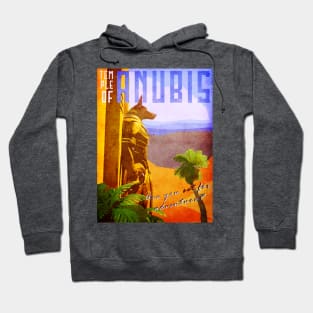 Temple of Anubis Vintage Travel Poster Hoodie